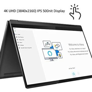 Lenovo Yoga 9i 14 2-in-1 14" Touchscreen Laptop 4K UHD (3840x2160) IPS 500Nits Intel Evo Platform Core i7-1185G7 Webcam Wi-Fi 6 USB-C Thunderbolt 4 Iris Xe Graphics 16GB 512GB PCIe SSD Lenovo Pen