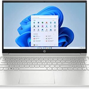 HP Pavilion 15.6" Touchscreen Full HD Laptop - AMD Ryzen 7 5825U - 1920 x 1080 - Windows 11 Notebook 15-eh2085cl 16GB RAM 512GB SSD, Natural Silver (Renewed)