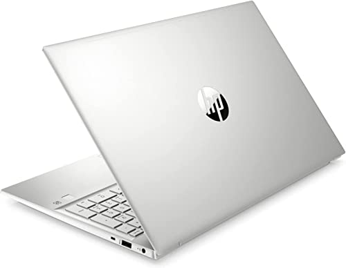 HP Pavilion 15.6" Touchscreen Full HD Laptop - AMD Ryzen 7 5825U - 1920 x 1080 - Windows 11 Notebook 15-eh2085cl 16GB RAM 512GB SSD, Natural Silver (Renewed)