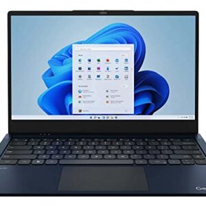 Gateway 15.6 HD Ultra Slim Notebook in Navy Blue Intel Dual Core up to 3.1Ghz 4GB DDR4 128GB SSD Tuned by THX Audio HDMI Cortana Webcam W11 (Renewed)