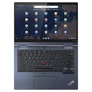 Lenovo ThinkPad C13 Yoga Chromebook 2-in-1 Laptop, 13.3" FHD Touchscreen, AMD Athlon Gold 3150C, 4GB DDR4 RAM, 48GB Storage (32GB eMMC + BROAGE 16GB Flash Drive), Fingerprint Reader, Chrome OS