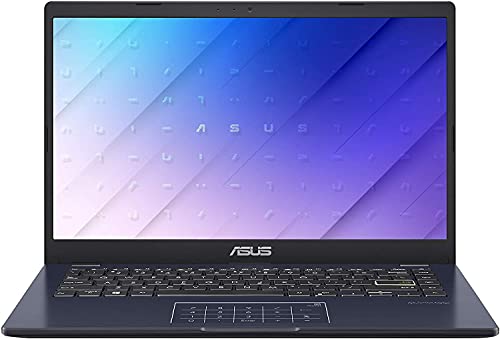 2022 ASUS L410 Thin Light Student Laptop Computer, 14" FHD Display, Intel Celeron Processor, 4GB RAM, 256 GB Storage, 12Hours Battery, Backlit Keyboard, Windows 10 + 1 Year Microsoft 365, Star Black