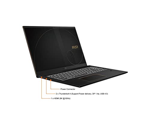 MSI Summit E16 Flip 16” QHD+ 120Hz Touchscreen 2-in-1 Business Laptop (Intel i7-1195G7, 16GB RAM, 2TB SSD, RTX 3050) Long-Battery Life, Backlit, Killer WiFi 6E, Thunderbolt 4, Fingerprint, Win 11 Pro