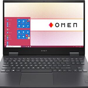 HP Omen 15.6" 144Hz FHD Gaming Laptop (AMD Ryzen 9 5900HX 8-Core, 16GB RAM, 1TB PCIe SSD, GeForce RTX 3070 8GB, VR Ready, (4-Zone) RGB Backlit KYB, WiFi 6, BT 5.2, HD Webcam, W11P) w/Hub