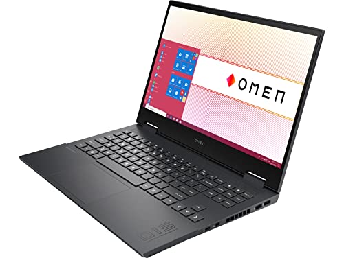 HP Omen 15.6" 144Hz FHD Gaming Laptop (AMD Ryzen 9 5900HX 8-Core, 16GB RAM, 1TB PCIe SSD, GeForce RTX 3070 8GB, VR Ready, (4-Zone) RGB Backlit KYB, WiFi 6, BT 5.2, HD Webcam, W11P) w/Hub