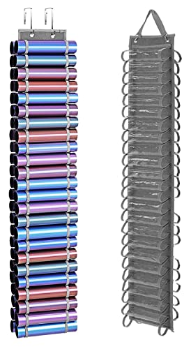 MIDOGAT Vinyl Roll Holder, Vinyl Roll Organizer, Large Capacity Craft Organizer, Vinyl Roll Keeper for Craft Room,Door,Closet,Wrapping Paper