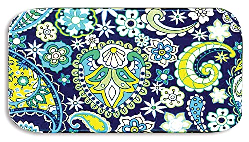 Janlynn Magnetic Storage Case, Blue Paisley