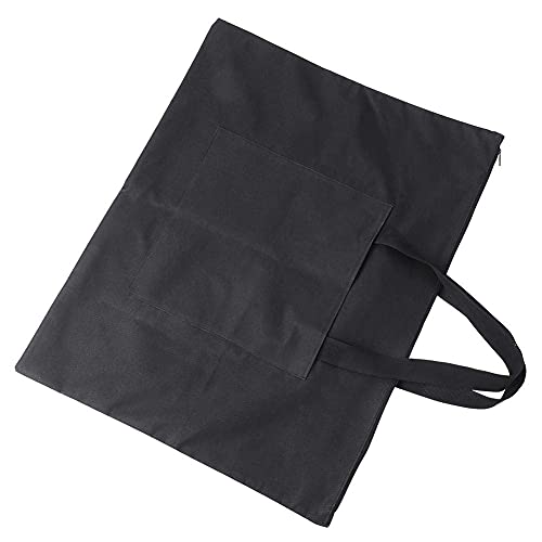 A2 Drawing Painting Board ,Waterproof Canvas Drawing Carry Bag Sketching Painting Art Carrying Storage Case with Adjustable Strap for Storing Painting Board Document Map Newspaper Magazine (Black)