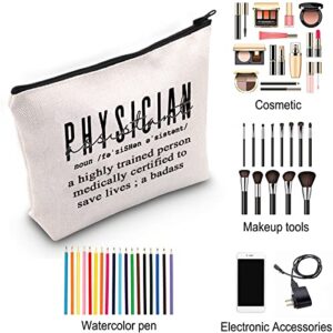 ZJXHPO Physician Assistant Definition Survival Kit PA Makeup Bag With Zipper Medical Student Pencil Case PA Student Survival Kit PA Graduation Gift (PA Definition)