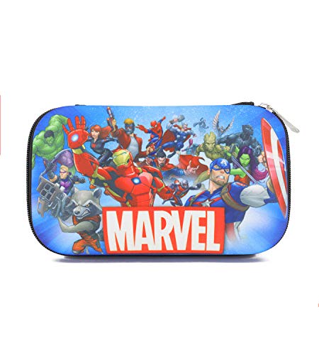 Trendy Apparel Shop Avengers Molded EVA School Supplies Storage Pencil Case - ROYAL