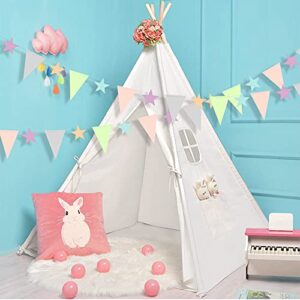 30Ft Pastel Banner Stars Garland Triangle Flag Pennant Bunting Streamers for Kids Birthday Party Backdrop for Baby Shower Nursery Unicorn First Birthday Home Wedding Bridal Shower Decor (Macaron)