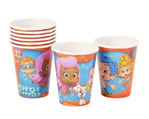 american greetings bubble guppies party supplies, paper party cup (8-count)