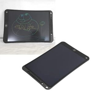 Gaeirt LCD Writing Tablet, Electronic Doodle Board One Click Clear Eye Protection Lightweight 15inch for Kids for Drawing for Doodling(Black, 15 Inch Color Screen)