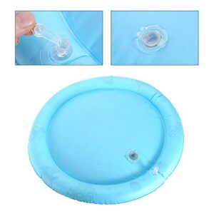 plplaaoo Inflatable Baby Ice Pad Prone Pat Water Cushion Marine Life Mat,Tummy Time Water Mat,Water Mat Infants,Newborn Girl and Boy Early Activity Center