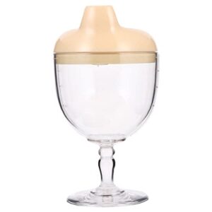 3pcs Practical Capacity Multi- Multi-functional Baby Milk Premium Party Cup Goblet Toddler Natural Large