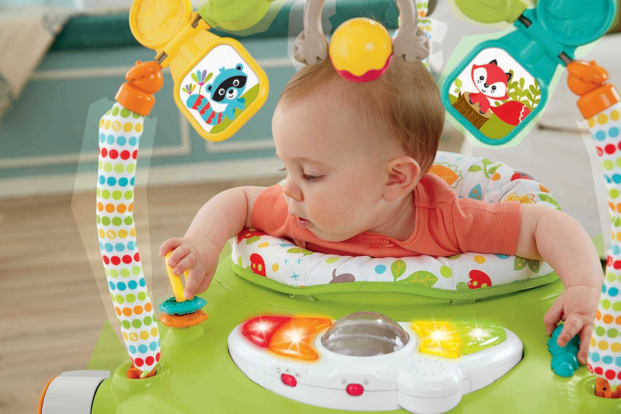 Fisher-Price Woodland Friends SpaceSaver Jumperoo [Amazon Exclusive]