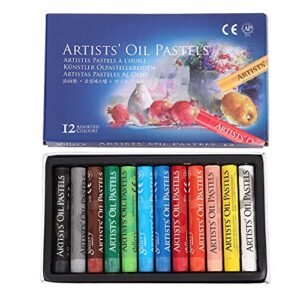 non-toxic artist soft oil pastels 50 assorted colors professional painting oil pastels cardboard box set art supplies heavy color expressionist drawing pastel sticks round oil pastel sticks for kids