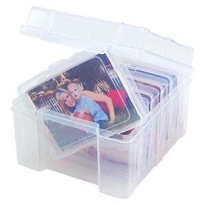 Storage Studios Photo Keeper, 5.25"X8"X7.5" Clear