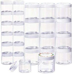 sghuo 24 pack empty slime containers