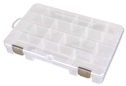 ArtBin 6840JN Floss Finder Box, Sewing & Embroidery Organizer, [1] Plastic Storage Case, Clear