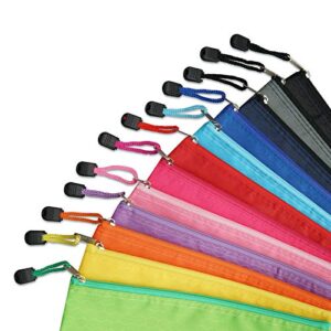 LABUK 29pcs Zipper Pencil Pouches, Small Zipper Pencil Bags, Waterproof Pencil Cases, for Office Travel Cosmetics 12 Colors