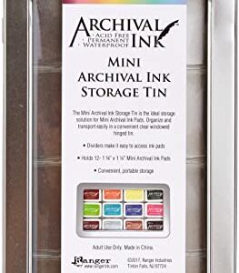 Ranger Archival Mini Ink Storage Tin