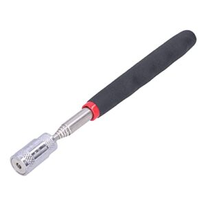 Magnetic Pickup Tool with LED Lights, Telescoping Magnet Stick Flexible Magnetic Pickup Tool for Hard to Reach Places