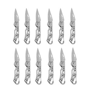 shixu pocket folding knife tactical knife compact folding knife for creative business gift (12pack)