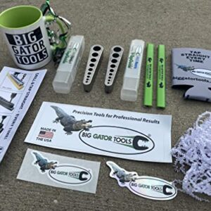 Tap Gift Set- 2 tools, 2 carpenter pencils, mug, can cooler, stickers + more-10 piece assortment - Fun gift for men or women - birthday anniversary holiday Christmas get well Big Gator drill + tap