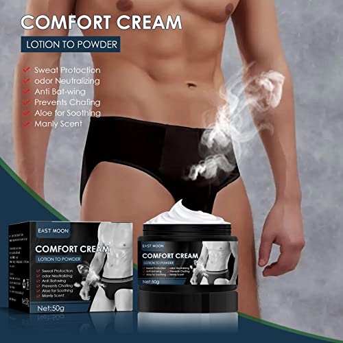 2022 New Released Comfortable Fresh Deodorant Cream for Men, Against Sweat & Chafing, Odor Control, Best Stocking Stuffers for Men (50g)