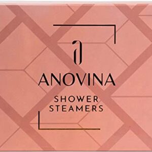 Anovina 12 XL Shower Steamers - Made in USA - Shower Steamers Aromatherapy with Essential Oils, Stocking Stuffers Christmas Gifts for Men and Women, Shower Bombs Aromatherapy Spa Gifts Shower Tablets