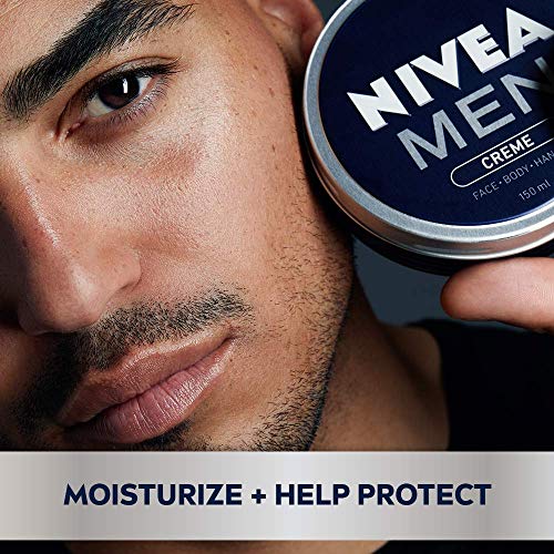 Nivea Men Creme - Multipurpose Cream for Men - Face, hand and Body Lotion - 5.3 oz. Tin