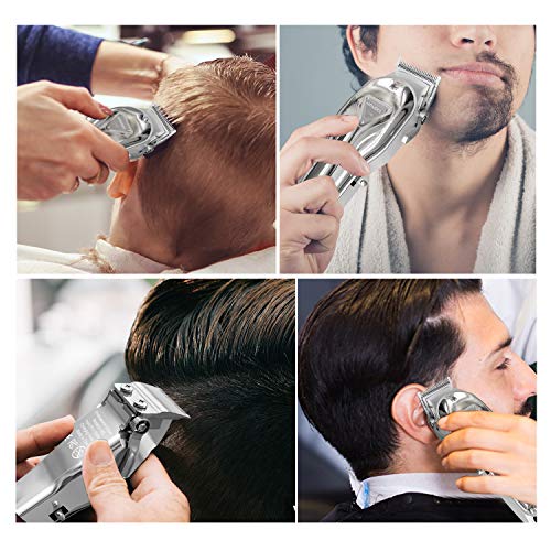 Unutes Hair Clippers for Men, Christmas Gifts Stocking Stuffers for Dad Him Boyfriend Husband, Professional Cordless Hair Cutting kit for Barbers, Haircut Machine