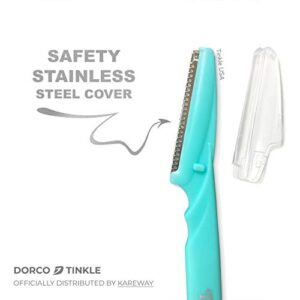 Tinkle Eyebrow Razor, 3ct per pack (1pk) Dermaplaning Razor Tool | Skincare Party Favors | Dermaplaning Tools Beauty Holiday Stocking Stuffers Gift