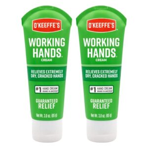 o’keeffe’s working hands hand cream, 3 oz, tube, (pack of 2)
