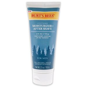 burts bees soothing moisturizer plus after shave men 2.5 oz