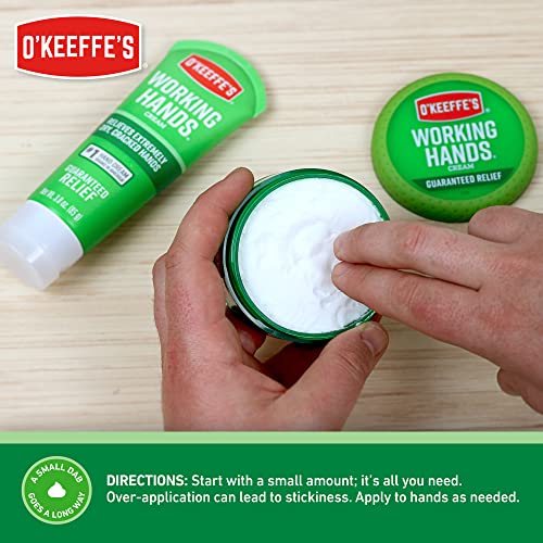 O'Keeffe's Working Hands Hand Cream, 3.4 oz., Jar