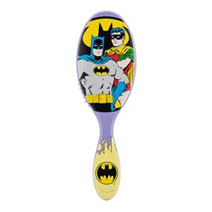 Wet Brush Original Detangler Hair Brush - Justice League (Batman & Robin) - Comb for Women, Men and Kids - Wet or Dry - Natural, Straight, Thick and Curly Hair - Pain-Free for All Hair Types