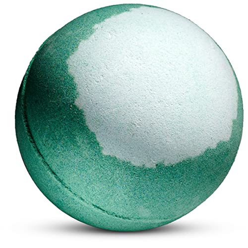 Bath Bombs for Women and Men, Natural Aromatherapy Bath Bombs, Handmade Eucalyptus Shower Bombs with Mint Fragrance for Spa Bubble Bath, Body Self Care Set for Pampering & Relaxation Gifts