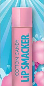 Lip Smacker Flavored Lip Balm, Cotton Candy, Flavored, Clear, For Kids, Men, Women, Dry Kids