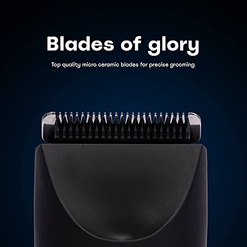 BALLS™ Trimmer Electric Ball Shaver - SackSafe Guard, Waterproof, Rechargeable - Wet/Dry Razor - Body, Groin Hair Trimming