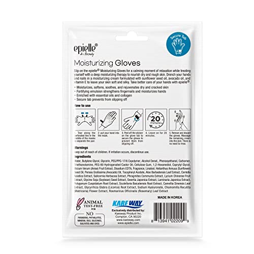 NEW Epielle Hydrating & Moisturizing Gloves & Socks Masks Combo 12pk for Hand and Foot STOCKING STUFFERS!!