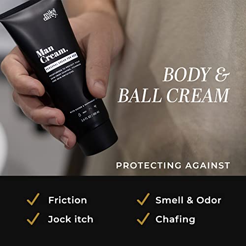 Miles Darcy Man Cream | Ball Cream For Men | Anti Chafing & Moisturising | Protects & Soothes Against Jock Itch & Odor Causing Bacteria | PH Balanced Penile Cream & Ball Deodorant
