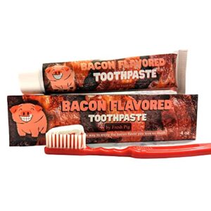 fresh pig bacon flavored toothpaste – a fun gift for bacon lovers, coworker secret santa