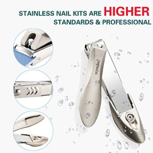 Thick Nail Clippers, Toe Nail Clippers for Thick Nail Toenail Ingrown Podiatrist for Men Adult Seniors