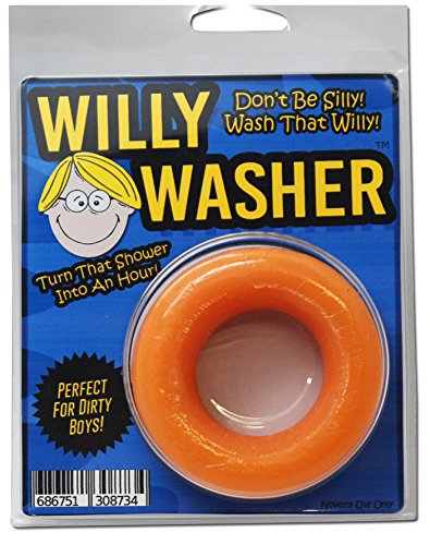 GearsOut Willy Washer - Weener Kleener - Christmas Gift Ideas for Boyfriend - Husband Stocking Stuffers Adult - Funny Christmas Gifts for Brother - Gag Gifts for Men