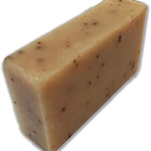 Coffee Soap Handcrafted Scented with Ground Coffee Beans Unisex Coffee Gags Cool Stocking Stuffers for Men Women Coworkers Weird White Elephant Ideas Secret Santa Novelty Coffee Bar Soap