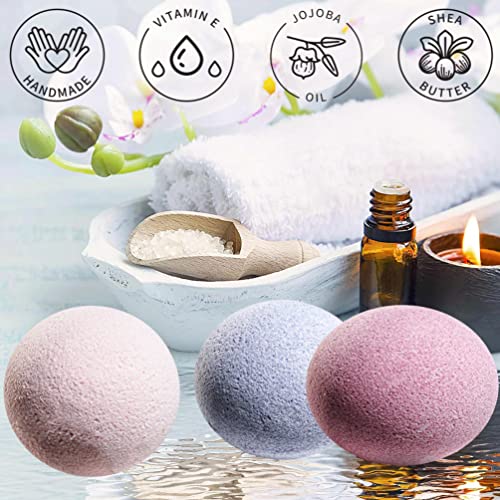 Birthday Gifts Ideas for Wife, Bath Bombs Gifts for Women , Mom, Men, 30pc Marbleized Bubble Fizzies, Multi Scents, Handmade Bath Bombs Gift Set, Best Bubble & Spa Bath, Birthday, Aromatherapy Gifts