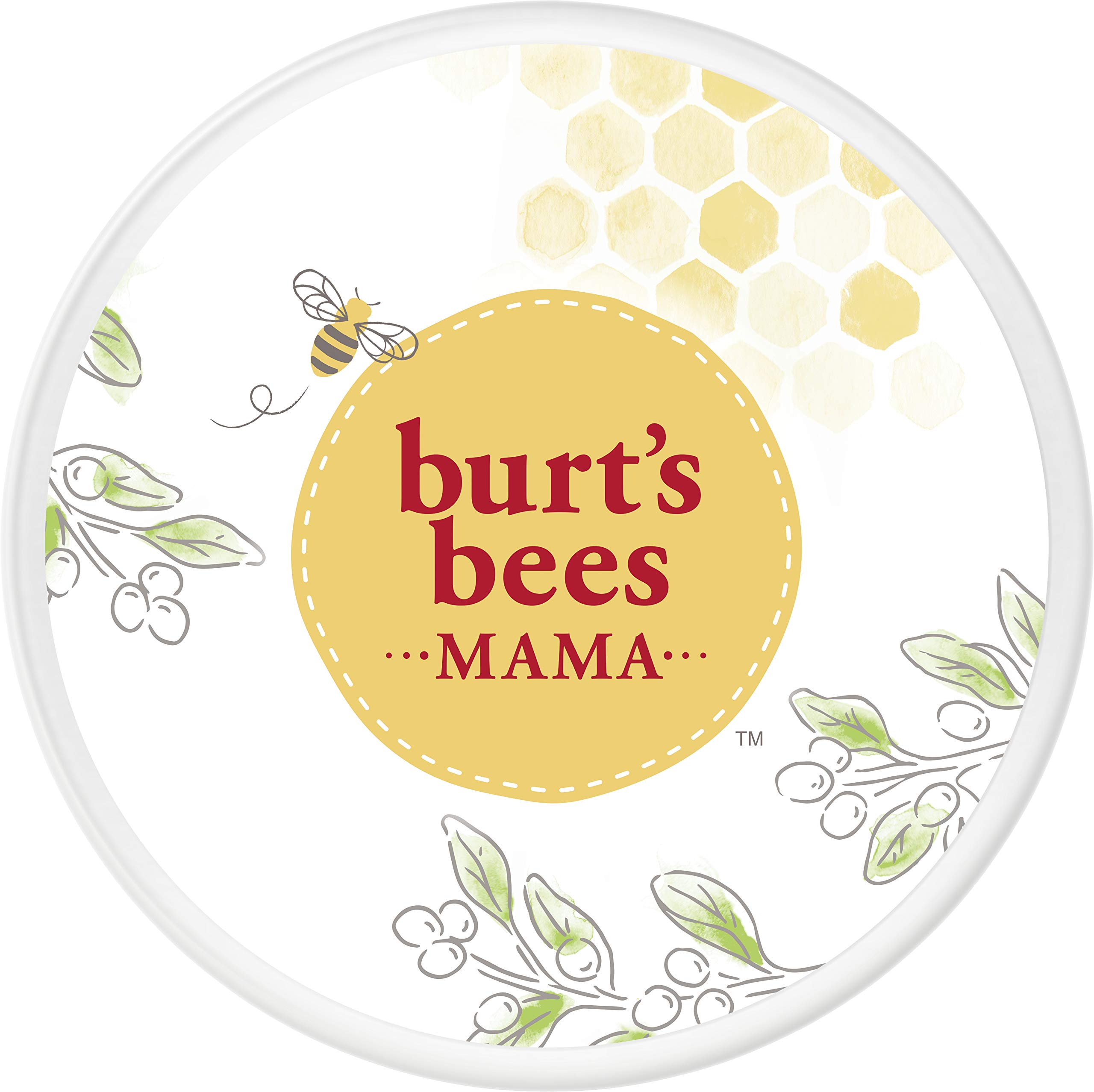 Burt's Bees Mama Belly Butter Skin Care, Pregnancy Lotion & Stretch Mark Cream, with Shea Butter and Vitamin E, 99% Natural, 6.5 Ounce