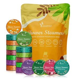 Shower Steamers Aromatherapy,18-Pack with Eucalyptus, Lavender, and More - Shower Bombs for Men and Women - Perfect for Easter, Womens Day,Mothers Day, Nurses Day, Birthday Gifts for Her